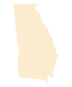 Georgia state map — based in West GA, serving statewide